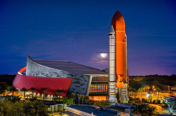 Kennedy Space Center Visitor Ctr, Cape Canaveral, Florida, United States